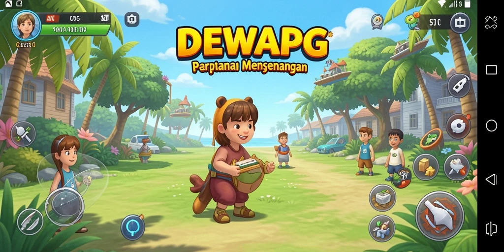 Gameplay DEWAPG yang seru dan menghibur.
