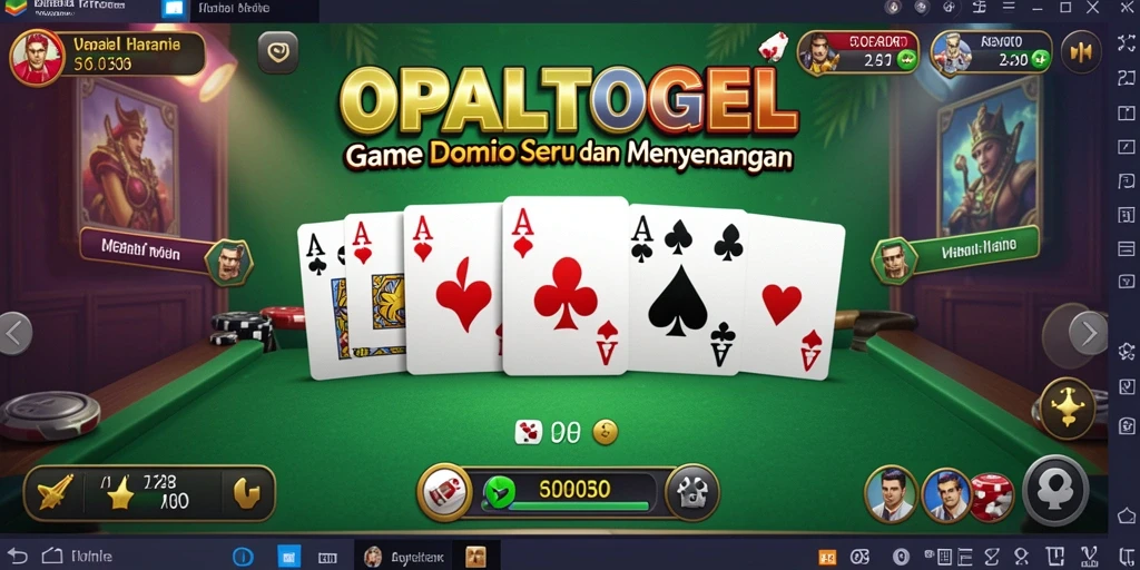 Tampilan gameplay OPALTOGEL yang menarik dan menantang.
