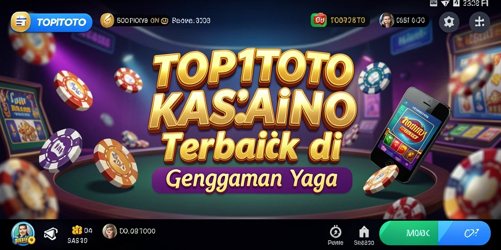 Gameplay seru dalam aplikasi Kasino TOP1TOTO yang menghibur.