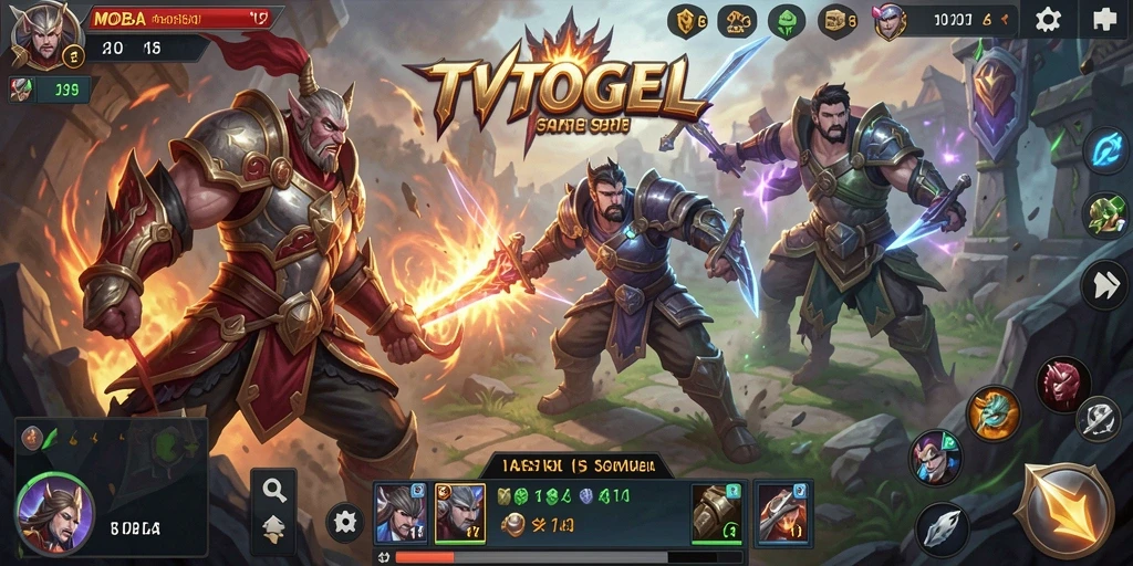 Tampilan gameplay seru dari TVTOGEL dengan pertempuran yang mendebarkan.